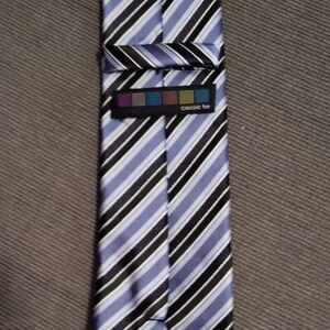 Classic in Blue and Black Stripes